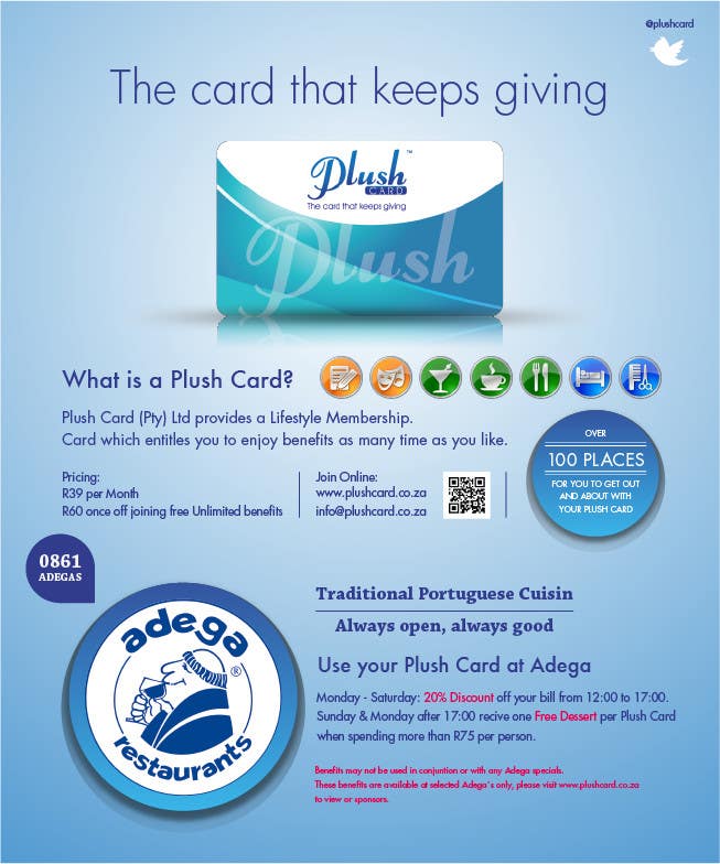 Inscrição nº 2 do Concurso para                                                 Magazine Advert redesign for Plush Card (Pty) Ltd
                                            