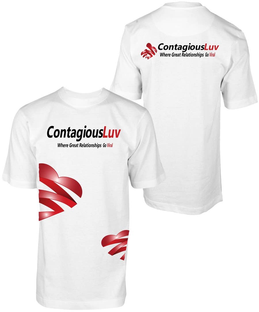 Inscrição nº 101 do Concurso para                                                 Design a T-Shirt for Contagious Luv!!!
                                            