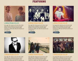 #20 cho Design Updated Website Header for Music Festival bởi tarana1