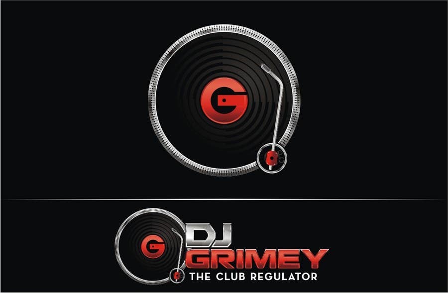 Bài tham dự cuộc thi #157 cho                                                 Logo Design for Dj Grimey "The Club Regulator"!
                                            