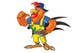 Miniatura da Inscrição nº 4 do Concurso para                                                     Need a Cartoon Rooster -- Cable TV Service Man Created!
                                                