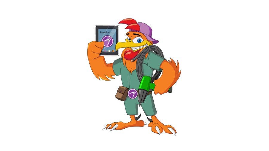 Inscrição nº 31 do Concurso para                                                 Need a Cartoon Rooster -- Cable TV Service Man Created!
                                            