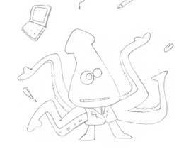 #1 for Squid Illustration (greyscale) with items af borisgrann