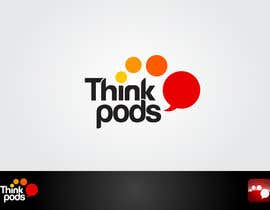 #197 para Logo Design for ThinkPods por WabiSabi