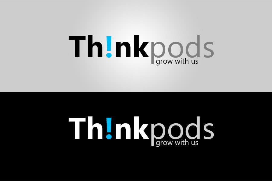 Kilpailutyö #95 kilpailussa                                                 Logo Design for ThinkPods
                                            
