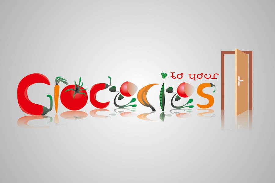 Konkurransebidrag #377 i                                                 Logo Design for Groceries To Your Door
                                            