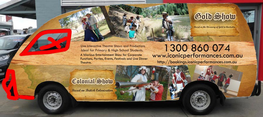 Конкурсна заявка №43 для                                                 Graphic Design of Product that will be Painted on Company Van as Advertisement
                                            