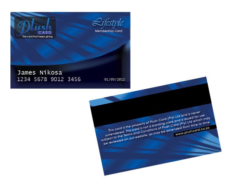 Penyertaan Peraduan #33 untuk                                                 Loyalty Card Redesign for Plush Card (Pty) Ltd
                                            
