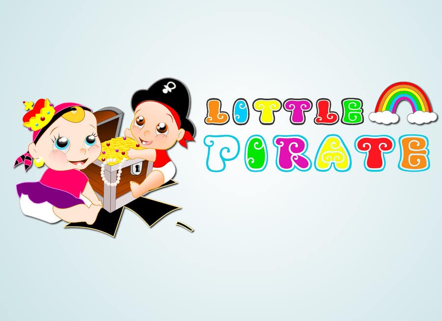 Intrarea #122 pentru concursul „                                                Logo Design for a baby shop - Nice pirates with a Cartoon style, fun and modern
                                            ”