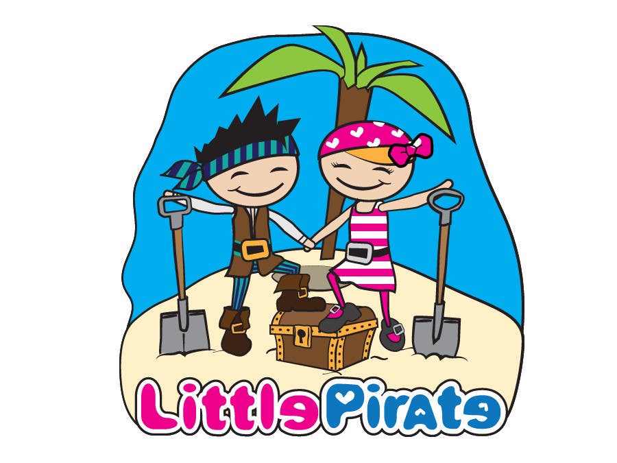 Kilpailutyö #86 kilpailussa                                                 Logo Design for a baby shop - Nice pirates with a Cartoon style, fun and modern
                                            
