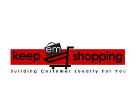 #73 untuk Logo Design for Keep em Shopping oleh UnivDesigners