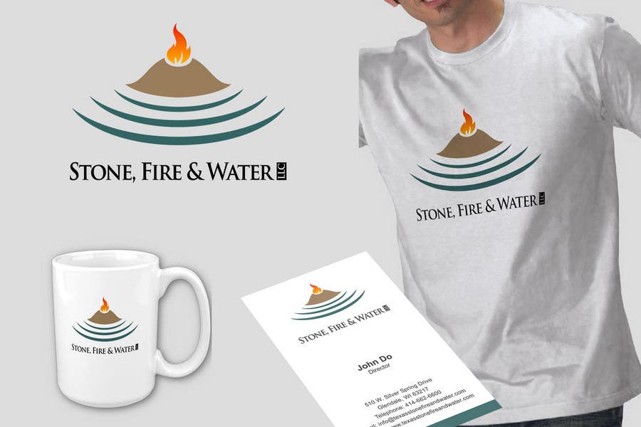 Intrarea #248 pentru concursul „                                                Logo Design for Stone, Fire & Water LLC
                                            ”