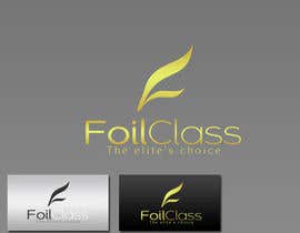 nº 318 pour Logo Design for FoilClass - High-end/luxury par UPSTECH135 