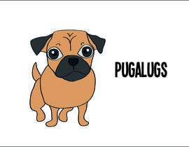 Hannahrachael tarafından Create a cartoon illustration of a Pug için no 5