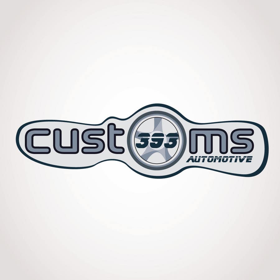 Penyertaan Peraduan #175 untuk                                                 Logo Design for 393 CUSTOMS
                                            