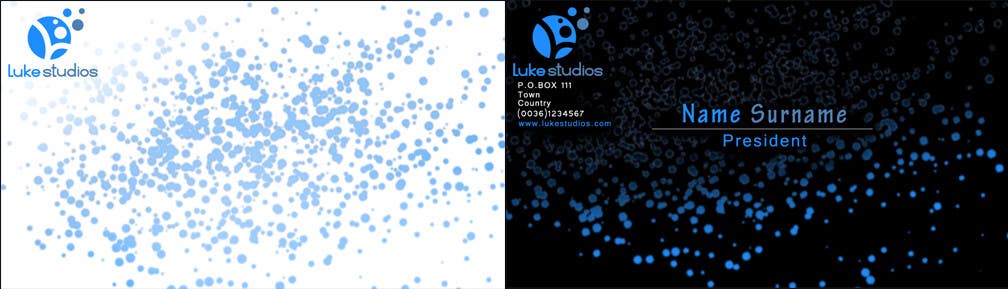 Wasilisho la Shindano #37 la                                                 Business Card Design for Luke's Studio
                                            