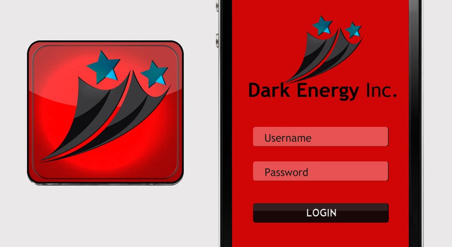 Kilpailutyö #481 kilpailussa                                                 Logo Design for Dark Energy Inc.
                                            