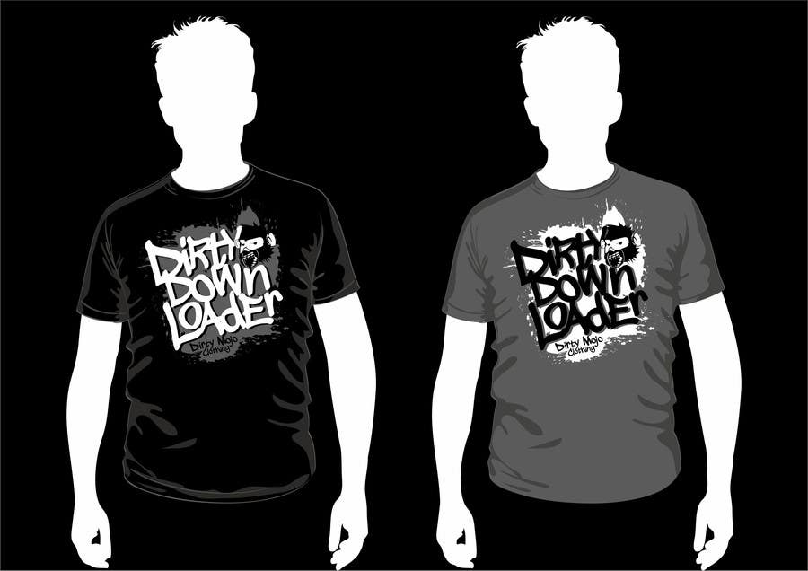 Inscrição nº 4 do Concurso para                                                 T-Shirt Design Contest: Dirty Downloader
                                            
