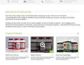 #42 for Design a Website Mockup for a new supplement company by badenlucas95