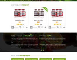 #22 for Design a Website Mockup for a new supplement company by DLS1