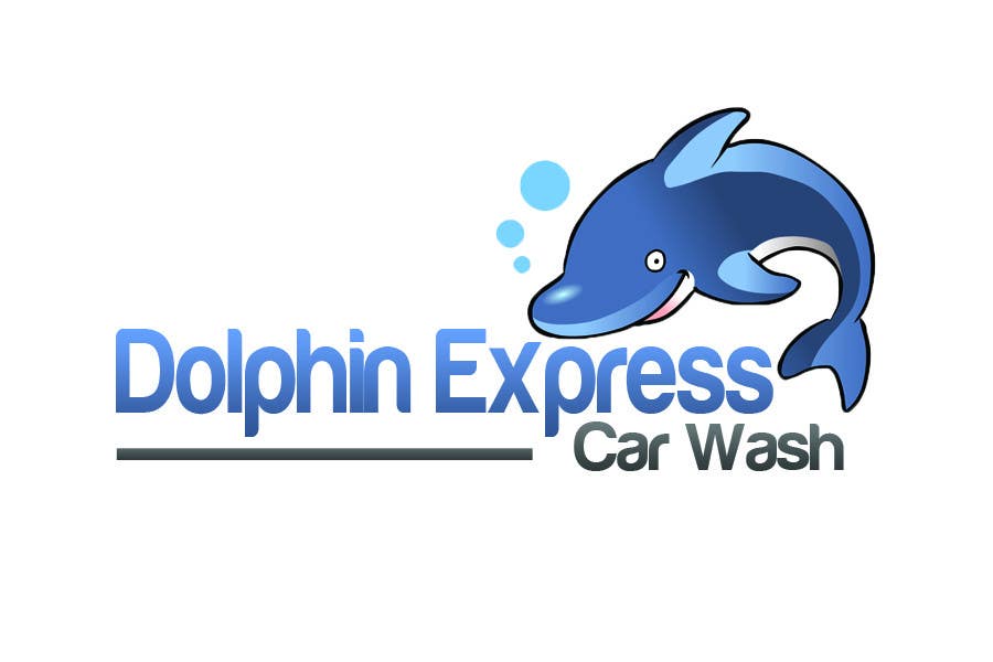 Participación en el concurso Nro.28 para                                                 Logo Design for Dolphin Express Car Wash
                                            