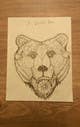 Miniatura de participación en el concurso Nro.6 para                                                     Handrawn Artistic Bear (head only) Design
                                                