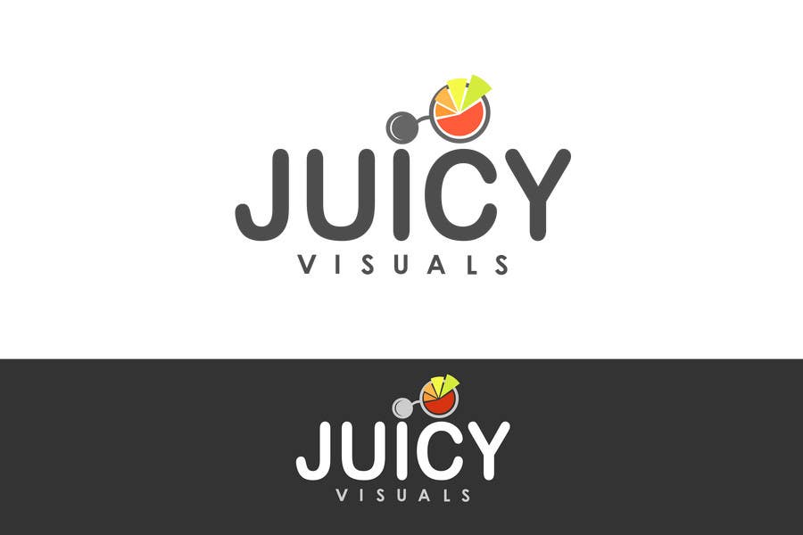 Contest Entry #136 for                                                 Design a Logo:  Juicy Visuals
                                            