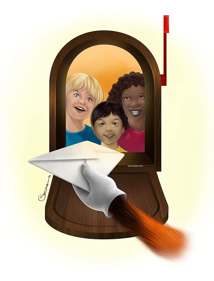 
                                                                                                                        Konkurrenceindlæg #                                            8
                                         for                                             Cartoonish Fox Arm + MailBox + Happy Children
                                        