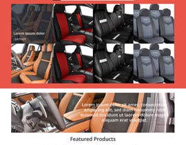 #17 for Design a Website Mockup for an auto seat cover manufacturer af ShkodranArifi