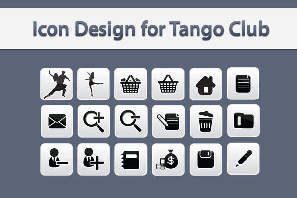 
                                                                                                                        Proposition n°                                            54
                                         du concours                                             Icon or Button Design for Tango Club
                                        