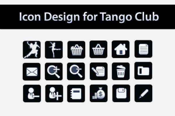 
                                                                                                                        Proposition n°                                            57
                                         du concours                                             Icon or Button Design for Tango Club
                                        