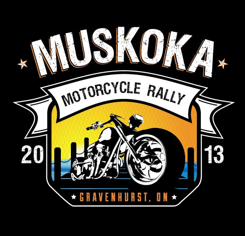 Penyertaan Peraduan #46 untuk                                                 Logo Design for Muskoka Motorcycle Rally
                                            