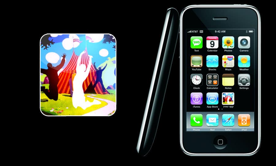 Penyertaan Peraduan #10 untuk                                                 IOS App Icon Design for whichfestival.com
                                            