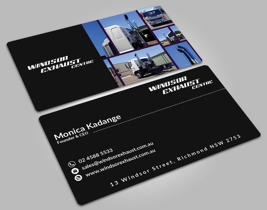 Contest Entry #35 for                                                 Design Business Card - Exhaust Centre
                                            