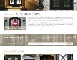 #42 untuk Design a Website Mockup for Door Company oleh faizalmohamed88
