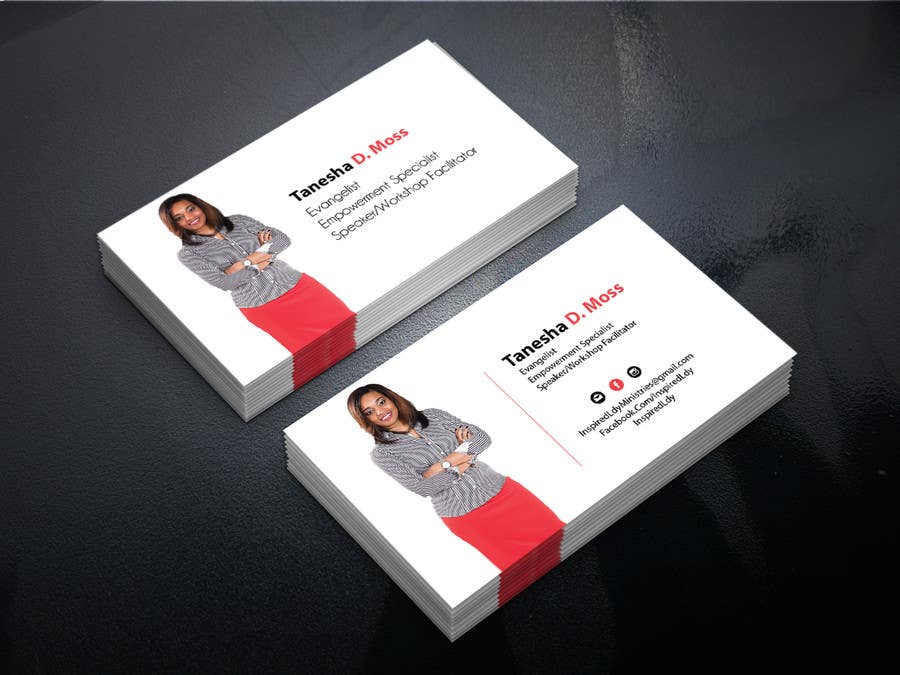 Contest Entry #67 for                                                 InspiredLdy Business Cards
                                            