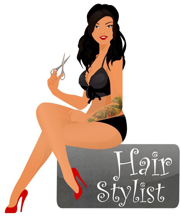 Penyertaan Peraduan #47 untuk                                                 Graphic Design for Hair Stylist
                                            