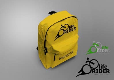 #10 untuk Design a backpack and logo for motorbike riders oleh onneti2013