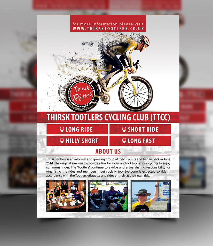 Contest Entry #87 for                                                 Cycling Club Flyer add promotion
                                            