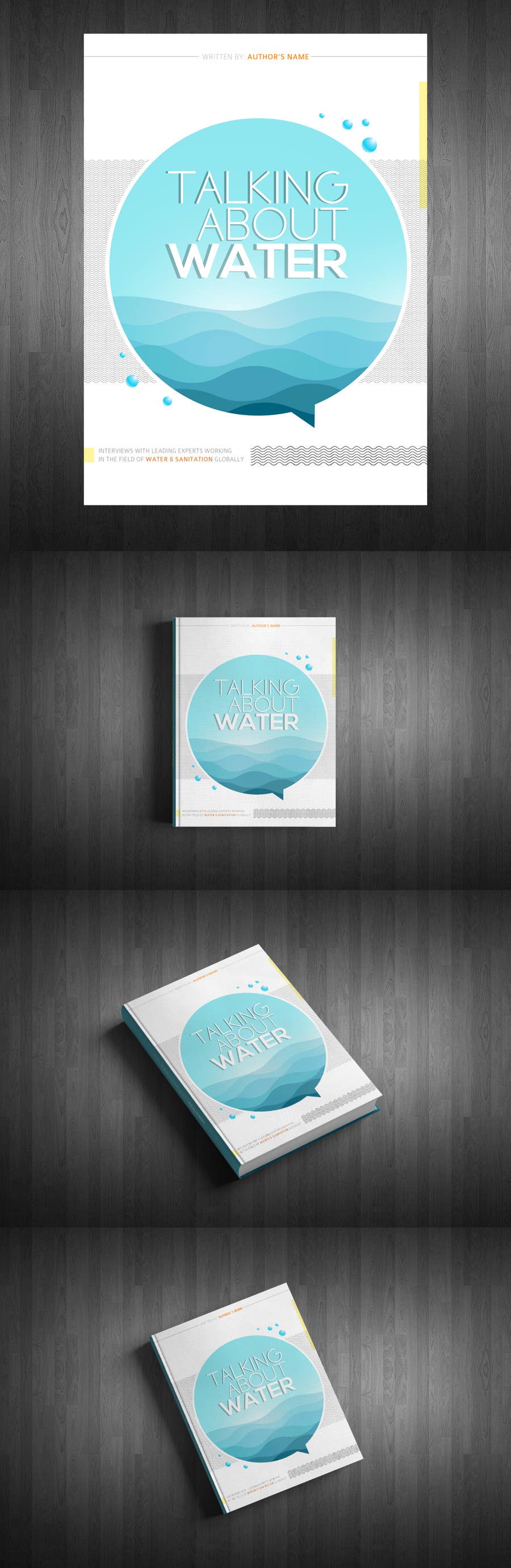 Contest Entry #30 for                                                 Book cover design for Water & Sanitation book
                                            