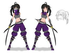 Číslo 34 pro uživatele Design our female ninja mascot od uživatele Darf188