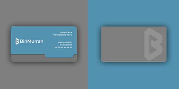 Sleeve design for modern business card" Ndiwano