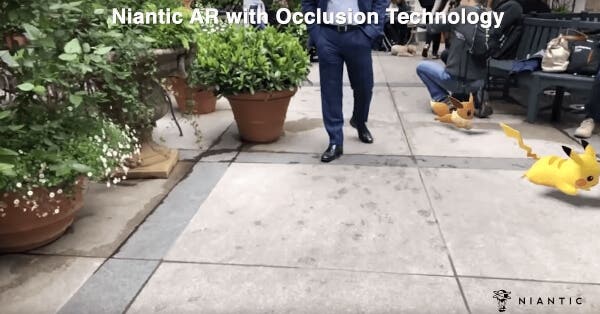 Niantic AR with occlusion technology - nianticlabs.com